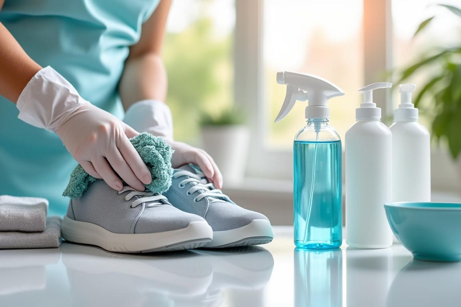 Comment désinfecter des chaussures d&rsquo;occasion : méthodes efficaces et précautions à prendre