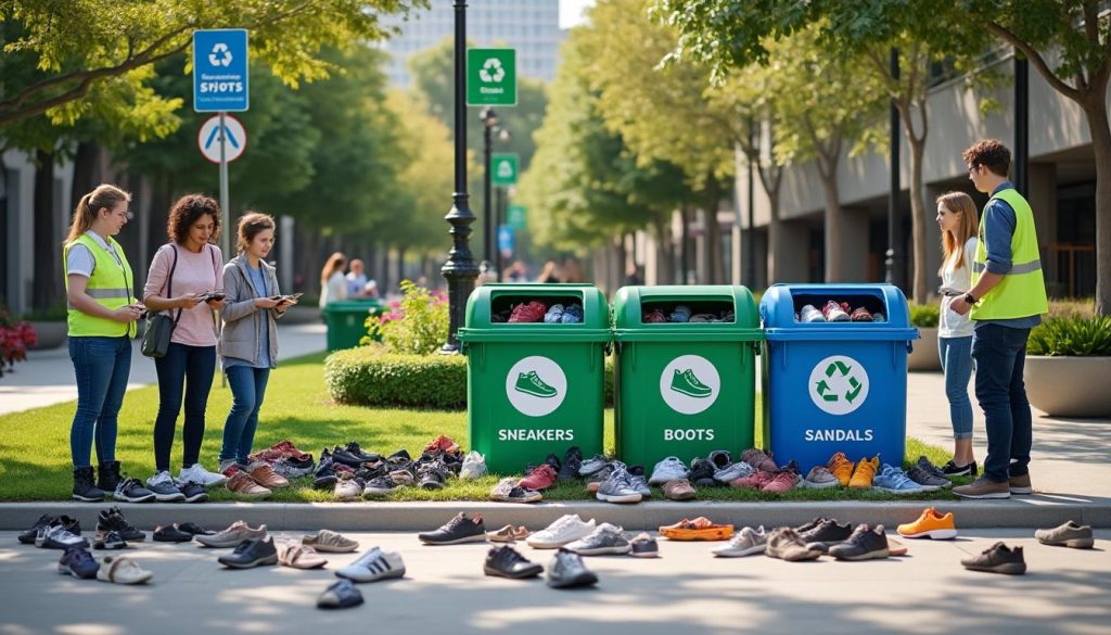 découvrez où jeter vos vieilles chaussures, les meilleures solutions de recyclage et les points de collecte à proximité pour donner une seconde vie à vos chaussures tout en protégeant l'environnement.