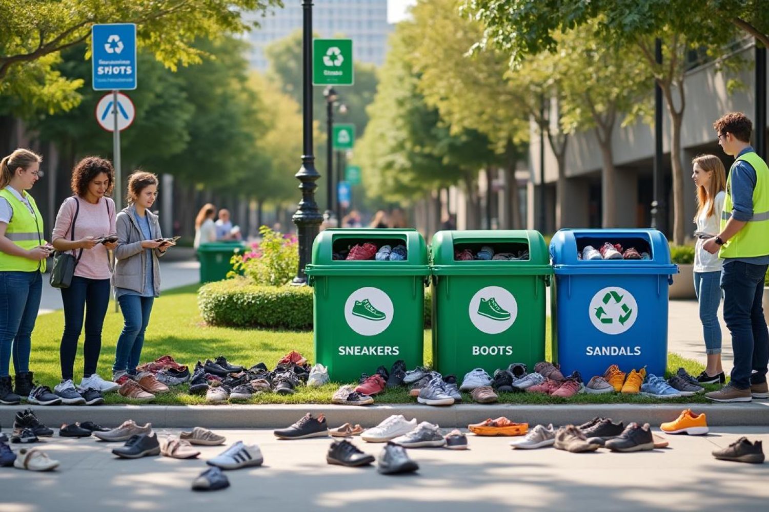 Où jeter les vieilles chaussures : solutions de recyclage et points de collecte à connaître