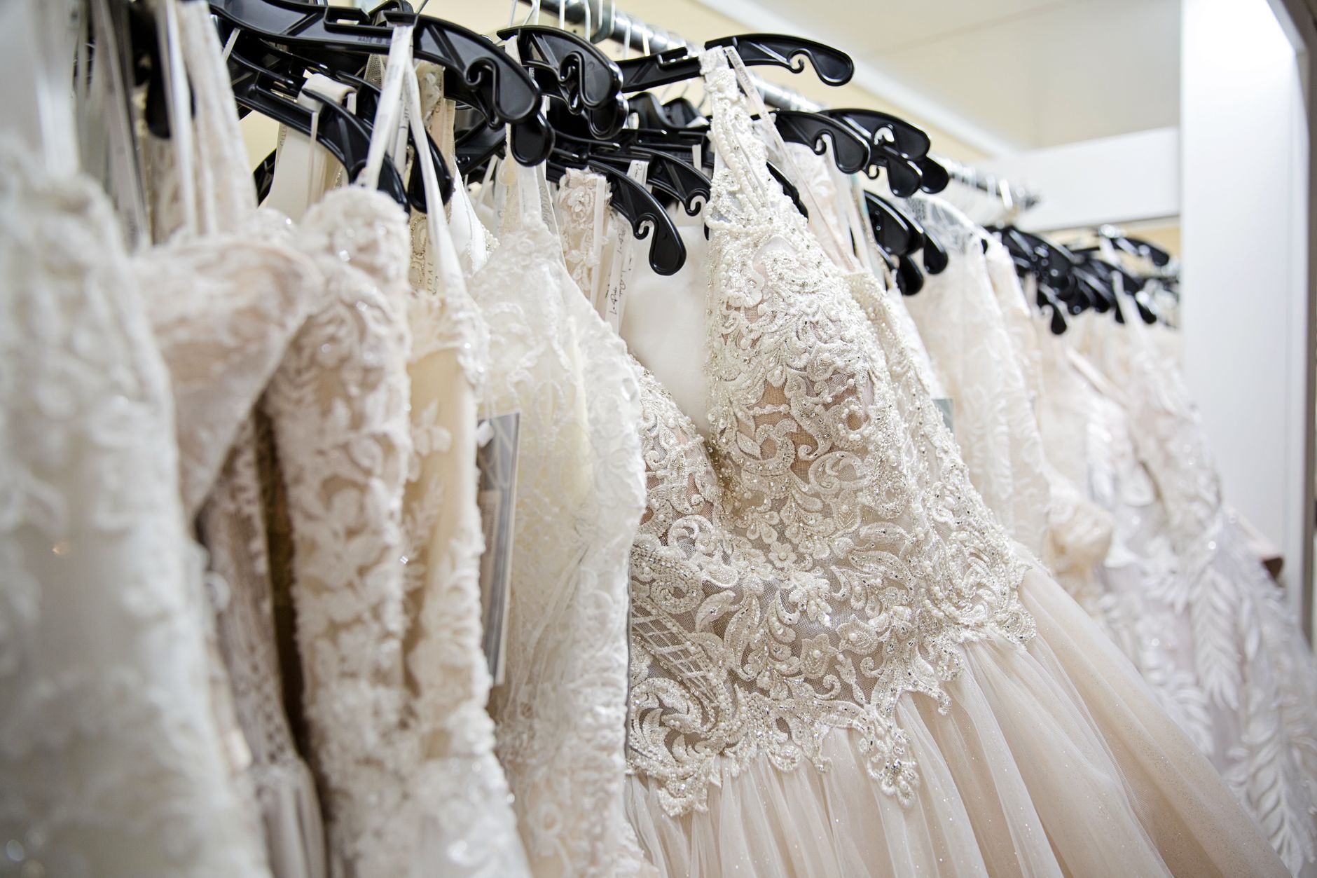 Prix moyen d’une robe de mariée en 2026 : comprendre les grandes familles de tarifs — essayage de robe de mariée boutique