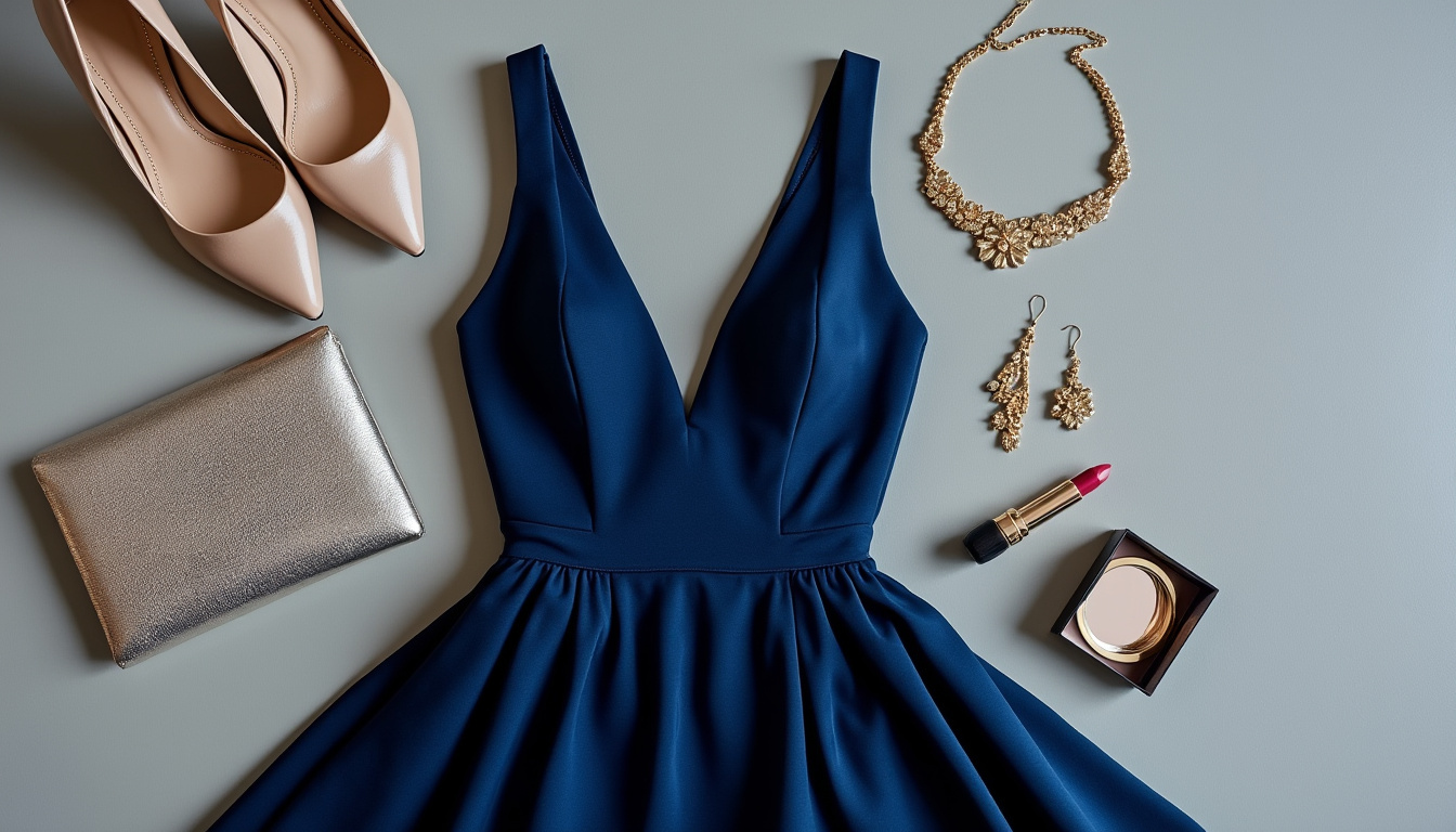 découvrez comment accessoiriser une robe bleu marine pour un mariage avec nos astuces pratiques et élégantes afin de sublimer votre tenue et être parfaite pour cette occasion spéciale.